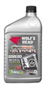 5W30 FULL SYNTHETIC WOLF´S HEAD MADE IN USA